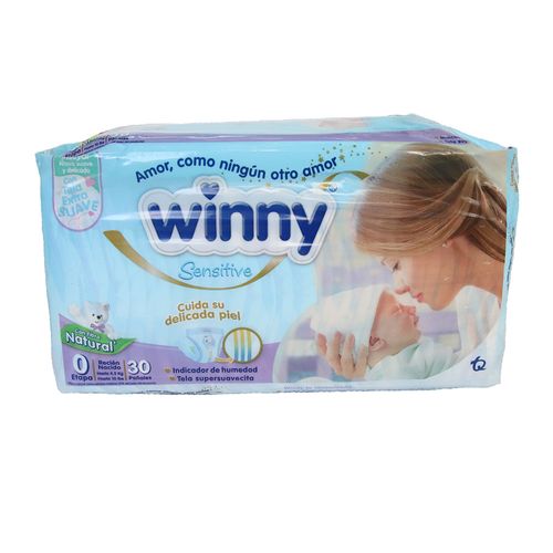 PAÑAL WINNY GOLD ET0  x 30+20 TOALLAS