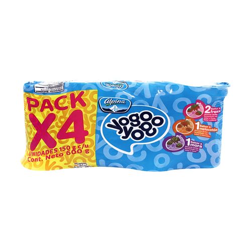 MULTIPACK  x 4 YOGO