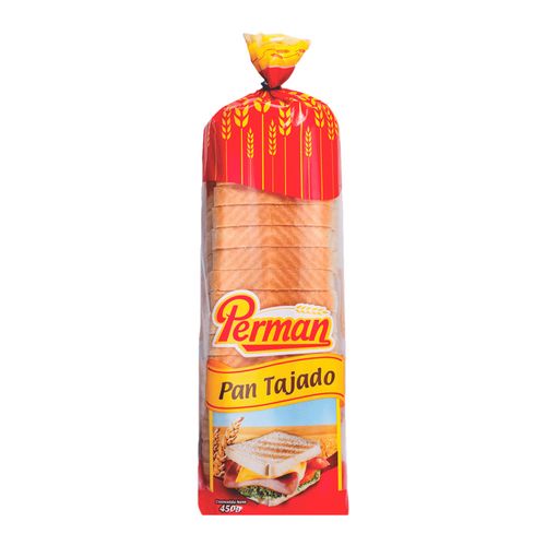 PAN TAJADO PERMAN  x 450 GR