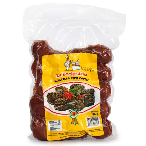 MORCILLA TIPO COCTEL LA ENVIGADENA*500GR