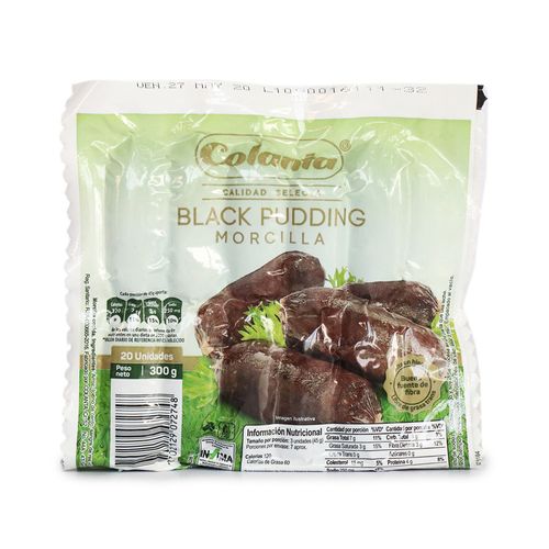 MORCILLA BLACK PUDDING  COLANTA *300 GR