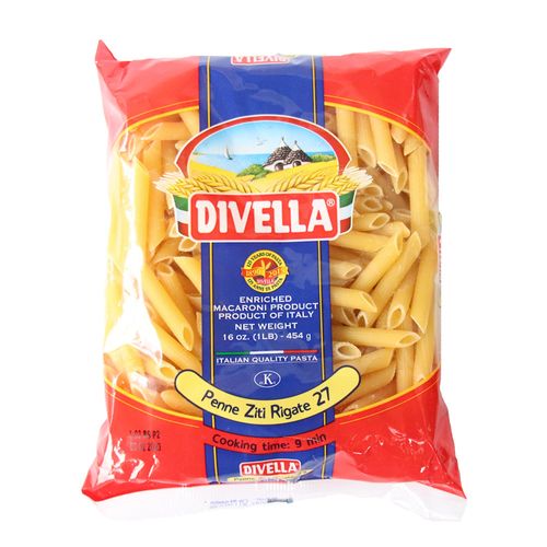 PASTA PENNE RIGATE DIVELLA  x 454GR