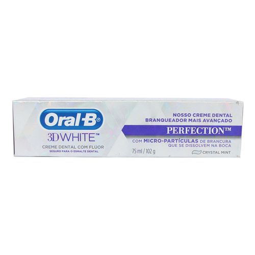 CR DENTAL ORAL B 3DW PERFECTION  x 75ML