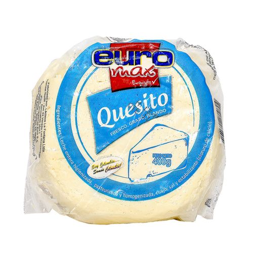 QUESITO REDONDO EUROMAX  x 400GR