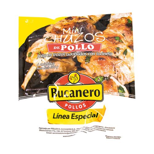 MINICHUZOS  x 6U BUCANERO