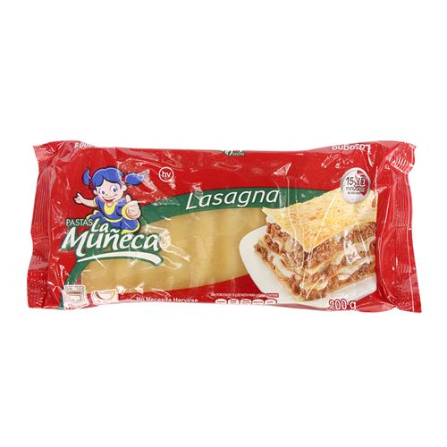 PASTA LA MUÑECA LASAÑA  x 200GR