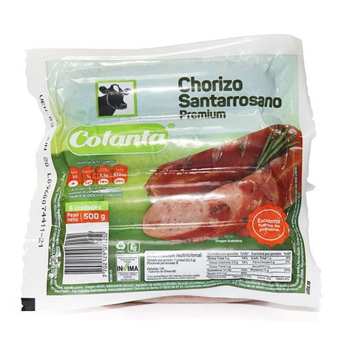 CHORIZO STA ROSANO COLANTA  x 500GR