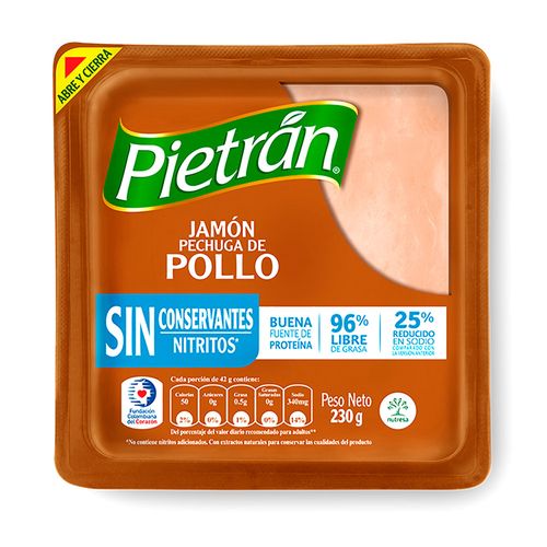 JAMON POLLO PIETRAN*230GR