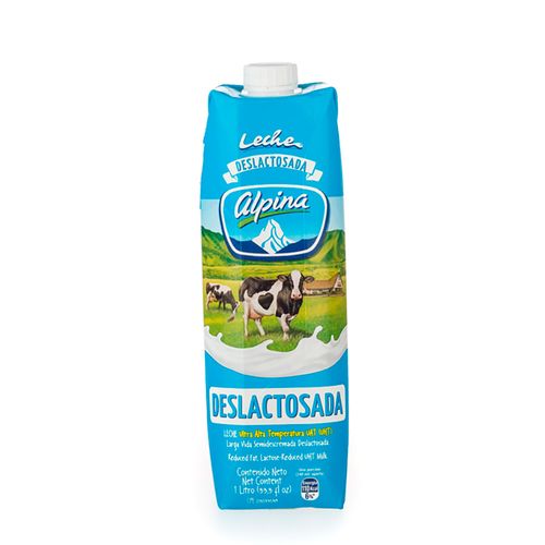 LECHE  ALPINA UHT DESLACTOSADA  x 1000ML