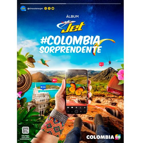 ALBUM CHOCOLATINA JET SORPRENDENTE