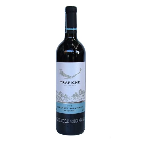 VINO CABERNET TINTO TRAPICHE  x 750ML
