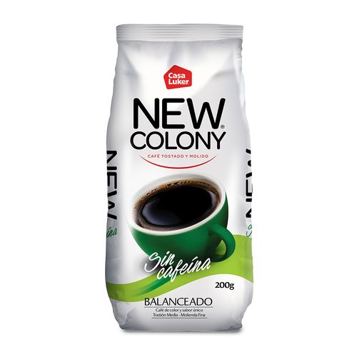 CAFE NEW COLONY MOLIDO  x 200GR