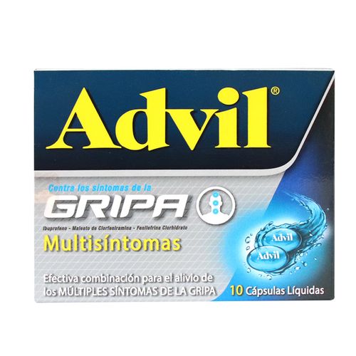 ADVIL GRIPA MULTI SINTOMAS X10 CAP LIQ