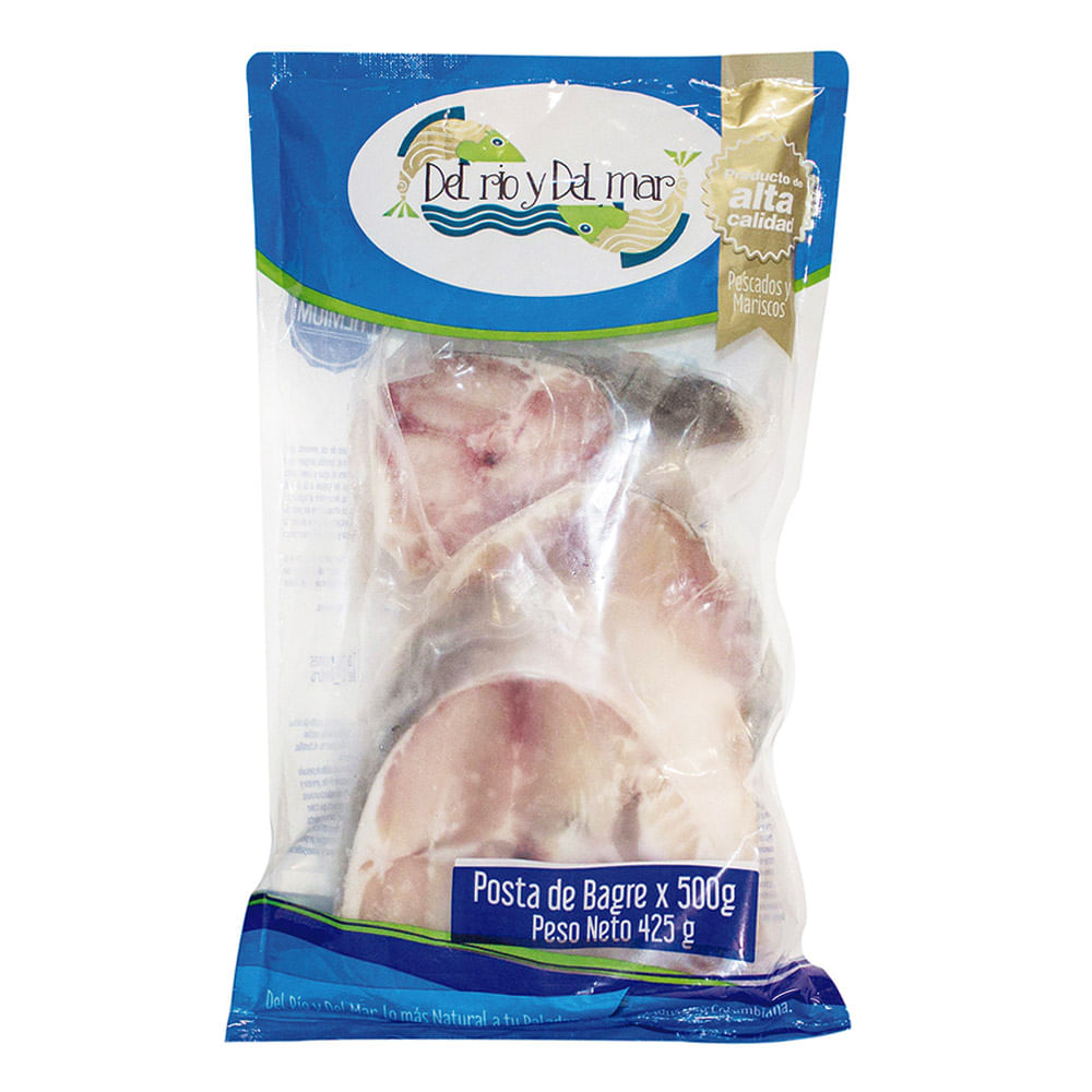 BAGRE RODAJAS 425gr DEL RIO