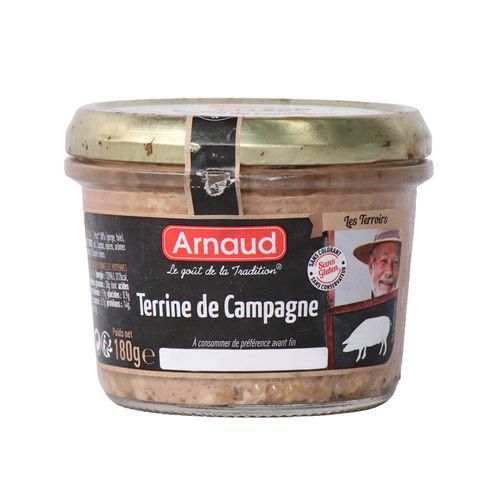 PATE TERRINE DE CERDO DE CAMPAÃ‘A X 180