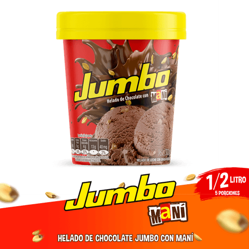 HELADO TRADICIONAL JUMBO CREM HELA*300GR