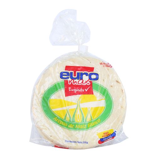 AREPAS EUROMAX BLANCA TELA X 350GR X 5U