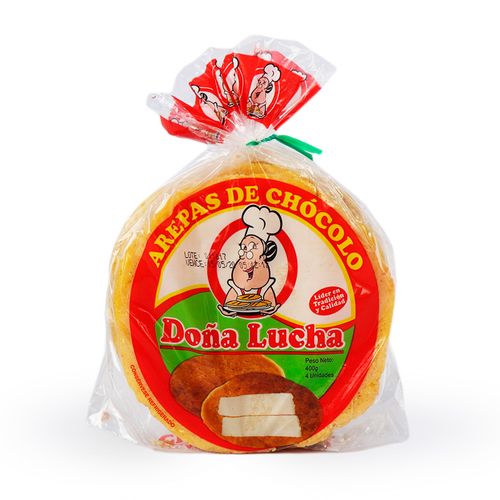 AREPA DE CHOCOLO DOÑA LUCHA  x 400GR