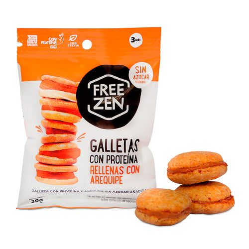 GALLETAS AREQUIPE PROTEIN FREEZEN*30GR