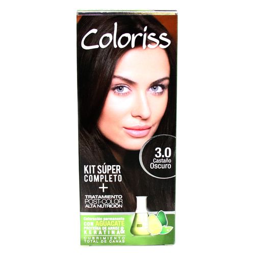 COLORIS 3 CASTAÑO OSCURO NVO