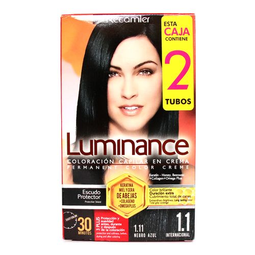 LUMINANCE KIT+DOBLE TUBO #1.1 NEGR *60GR