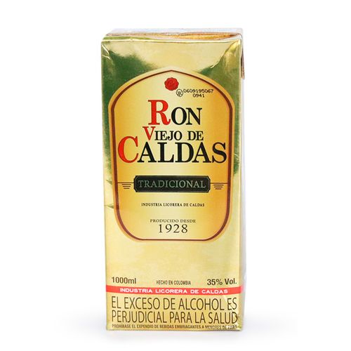 RON VIEJO DE CALDAS  x 1000 ML