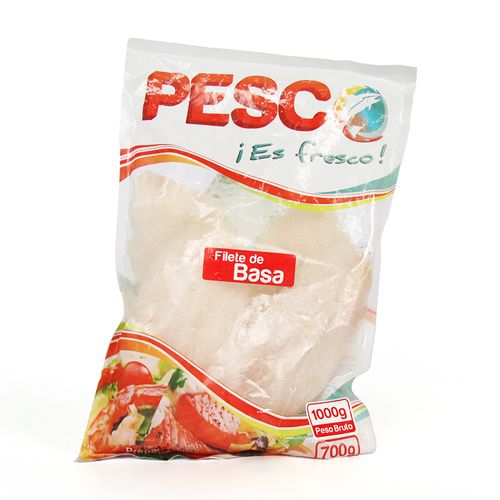 FILETE DE BASA PESCO  x 700GR