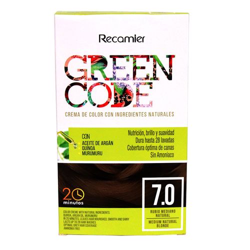 GREEN CODE KIT Nº 7 RUBIO MEDIANO x 50GR