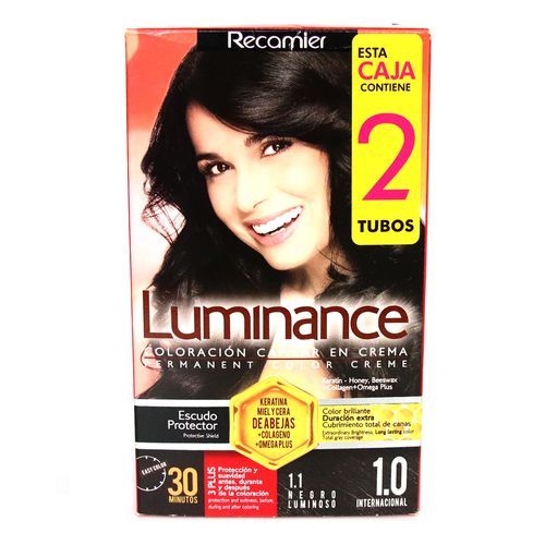 LUMINANCE KIT+DOBLE TUBO #1.0 NEGR *60GR