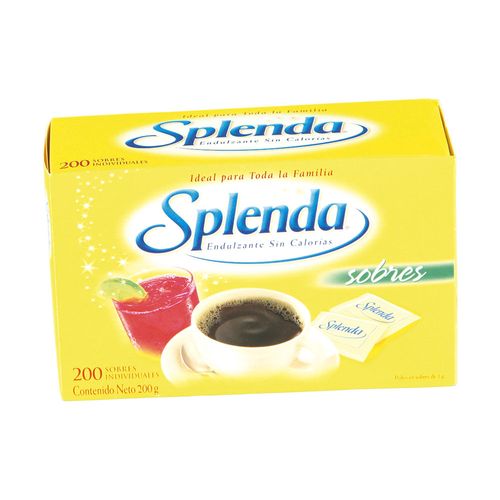 SPLENDA 200 SOBRES  x 200GR
