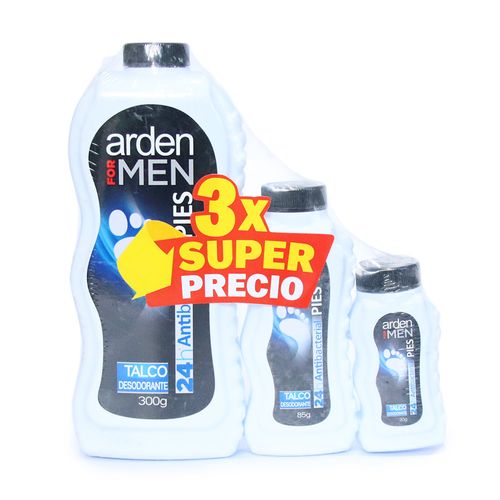TALCO ARDEN FOR PIES *300 GR+85 GR+30 GR