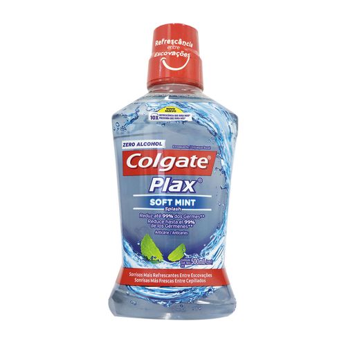 ENJUAGUE BUCAL COLGAT SOFTMNT PLAX*500ML