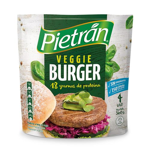 VEGGIE BURGER PIETRAN x 360GR