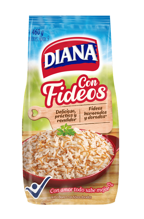 ARROZ DIANA CON  FIDEOS X 460GR