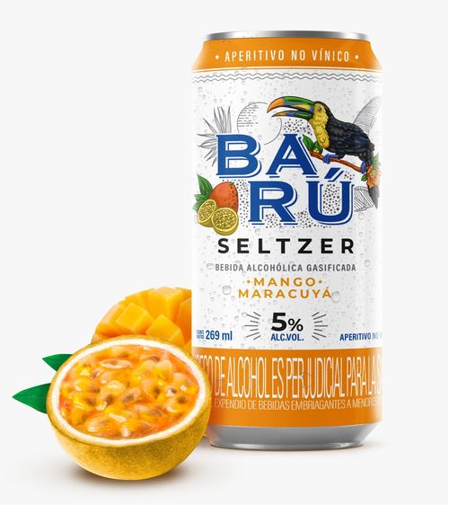 BARU SELTZER MANGO MARACUYA*269ML