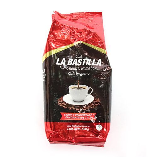 CAFE LA BASTILLA PEPAS FUERTE  x 500GR