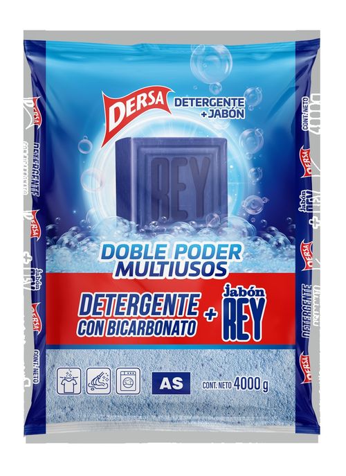 DETERGENTE CON JABON REY DERSA *4000GR