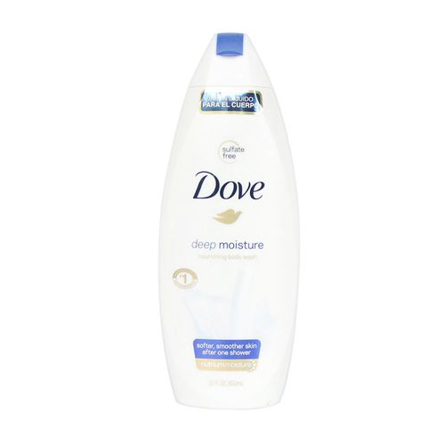 JABON BODY WAS DEEP MOISTURE DOVE*650 ML