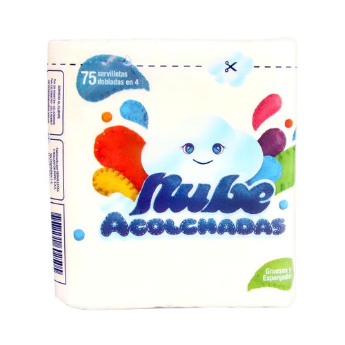 SERVILLETA ALCOLCHADA NUBE  x 75UND