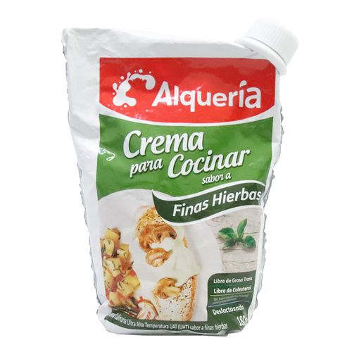 CREMA SABOR FINAS HIERBAS ALQUERIA*180GR