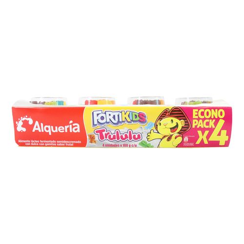 YOGURT TRULULU KD DASA*100GR*4UND