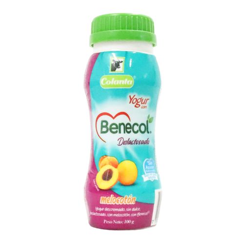 YOGUR DESLACT MELOCOTON BENECOL x 100GR