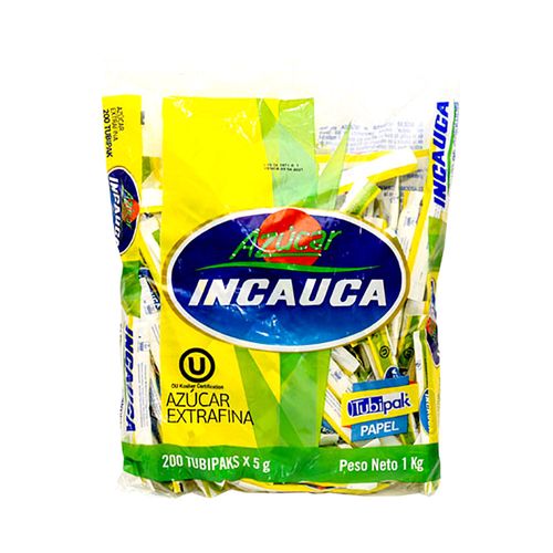 AZUCAR INCAUCA TUIBIPACK PAPEL*200 UNDS