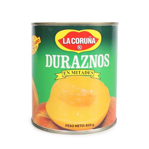 DURAZNOS EN MITADES  x 820GR LA CORUÑA