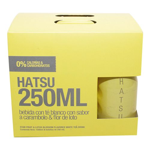 HATSU AMARILLO 6PACK x 250ML