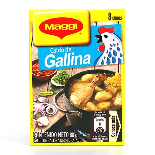 CALDO GALLINA MAGGI 8U x 88GR