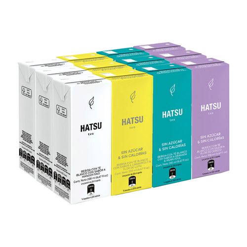 TE HATSU PACK X12 UND  x 200ML
