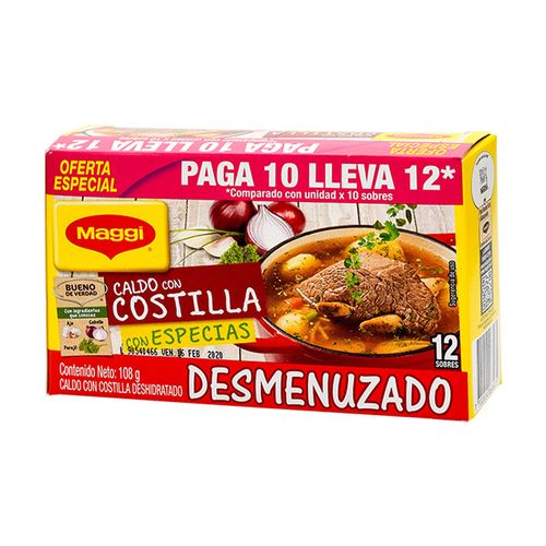 CALDO COSTILL DESM MAGGI P10 LL12 *108GR