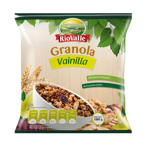 GRANOLA VAINILLA RIOVALLE  x 1000GR