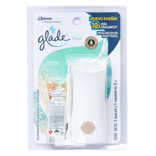 GLADE TOQUE APPLE PARAISO AZUL  x 9GR